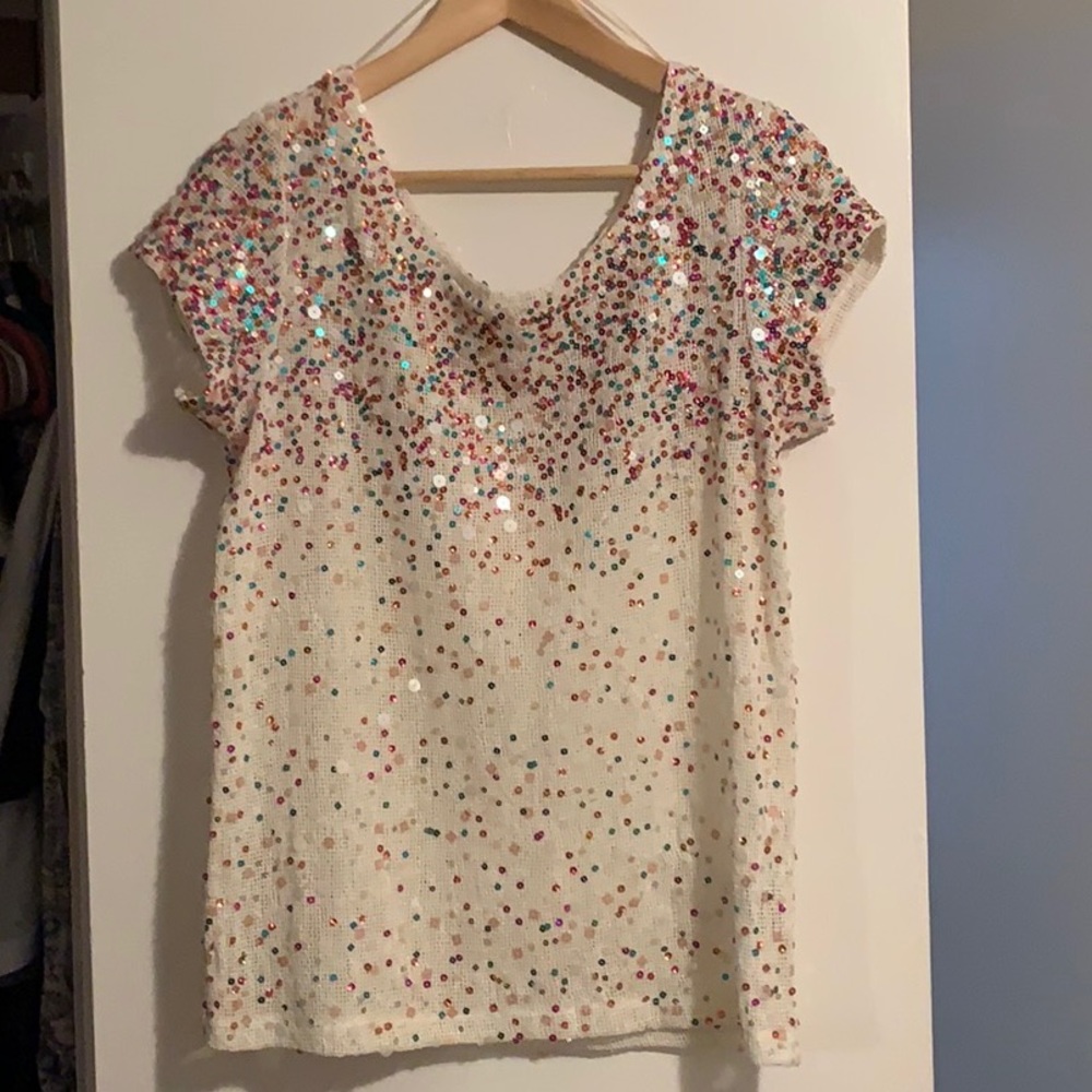 Guess Sequin Top